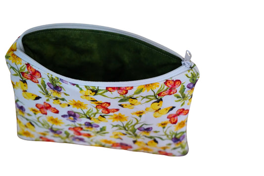 Butterfly Quilted Pouch